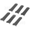 Lame In Plastica Per Tosaerba - FLY014 - Confezione Da 6 - Per I Modelli HOVERVAC 28, HOVERVAC 2800 (HV2800), HOVERVAC 30 (2006-), HOVERVAC DUAL HANDLE, HOVER VAC 280 (HV280), MICROLITE, MINIMO (2002-), MOW N VAC 28 Flymo