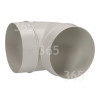 Elbow Bend Vent Ducting: 90 Deg - 3. 9"/100MM