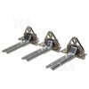 Kit De Bisagra De Puerta Decorativa De Frigor&iacute;fico - Pack De 3 KILAIQ2FF(00) Airlux