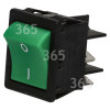 Numatic Vacuum Green On/Off Rocker Switch : 4TAG