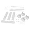 Kit De Rails De Porte Pour R&eacute;frig&eacute;rateur/cong&eacute;lateur Encastrable KitchenAid