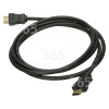 C&acirc;ble HDMI De 2 M&egrave;tres - Haut D&eacute;bit Ethernet Avec Connecteurs Plaqu&eacute; Or Avix