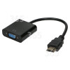 Adaptor Lead HDMI Plug To VGA Socket av:link