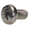 Vis De Couvercle De Br&ucirc;leur De Four Wok 4mm X 8mm Braun