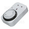 Wellco 7 Tage Ein-Steck Zeitschaltuhr (F&uuml;r GB Stecker)