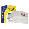 Sacchetti Per La Polvere Sintetici Filter-Flo NVM-1CH Compatibili Dell'aspirapolvere - (Confezione Da 10) - BAG278