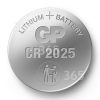 Lithium Button CR2025 (DL2025) Batteries - Card Of 2 GP Batteries