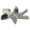Backofen-Fl&uuml;gelrad - 6 Fl&uuml;gel D-f&ouml;rmiger Schaft &Ouml; Au&szlig;endurchmesser 153mm