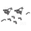 Kit De Soportes De Cesta Inferior De Lavavajillas SE5KTE1/70 Universal