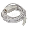 Wellco 3m Telephone Extension Lead