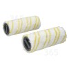Lot De Brosses-rouleaux En Microfibres Pour Nettoyeur De Sols - Lot De 2 - Karcher