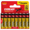 Eveready AAA Alkaline Gold Batteries (Pack Of 8) Energizer