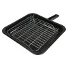 Universal Grillpfanne 285x275mm Mit Griff & Gitterrost