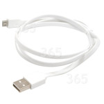 Recambio aprobado por 365 Recambios Cable De Datos - USB A Micro USB - 1M (Macho)