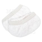 4 Panni In Microfibra Ricambio Per Scopa A Vapore Shark Klik N Flip (modelli S6001, S6003, S5001...)