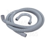 Alternative Manufacturer Universal 2. 5M Drain Hose 19mm End With Right Angle End 22mm, Internal Dia.S'