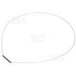 Originale Genuine Morsetto / Clip / Fermo Della Guarnizione Dello Sportello Della Lavatrice - Dia. 310mm