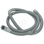 Original Hotpoint Waschmaschinen-Ablaufschlauch - 1,8m, Gerades Ende 17mm & Rechtwinkliges Ende 29mm Innendurchmesser