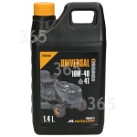 Original Universal Powered By McCulloch OLO026 Aufsitzrasenmäher-4-Takt-Öl - 1,4 Liter