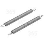 Original Beko Muelle De Bisagra De Lavavajillas - Pack De 2 - Longitud Total 170mm