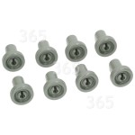 Genuine Electrolux Upper Basket Wheel - Pack Of 8