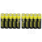 Componente approvata da 365Ricambi Batterie Ultra Alcaline ESpares AA LR6