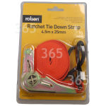 Originale Rolson Cinghia Di Fissaggio Con Cricchetto - Per Auto, Furgoni, Ecc.