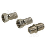 Wellco F Satellitensteckter & Buchsen Set