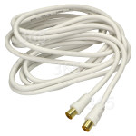 Wellco Koaxialkabel Gold Stecker/Stecker - 4m