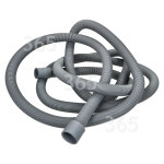 Empfohlenes alternatives Ersatzteil Kompatibler Universal 3,6m Waschmaschinen-Verlängerungs-Ablaufschlauch - Gerade Enden 22mm / 29mm Innendurchmesser