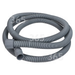 Pi&egrave;ce approuv&eacute;e par 365PiecesDetachees Tuyau De Vidange Universel 2,5m (Extr&eacute;mit&eacute;s Droites) &Oslash; Int&eacute;rieurs 22MM / 29MM - Compatible