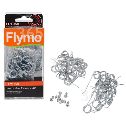 Flymo FLY058 Rasenlüfterzinken - 42er Packung | 365 Ersatzteile