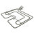Beko Backofen-Grillheizelement 2200W