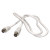 Wellco Koaxial-Stecker An Stecker Kabel - 1m