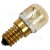 Wpro Ampoule Pour Appareils &Eacute;lectrom&eacute;nagers E14 (Ses) 15W