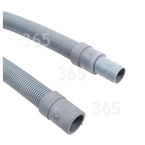 2.5m Drain Hose - Straight Extension 19mm Internal Stepped Connector To 19mm External