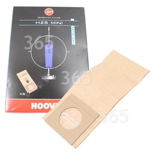 Hoover H25 Papierbeutel (5er Pack)