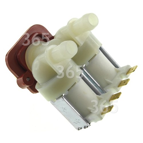 Whirlpool Washing Machine Double Solenoid Inlet Valve : 180Deg.