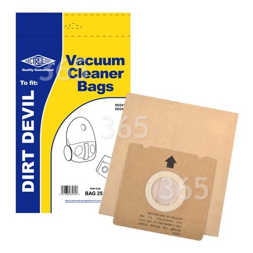 Bolsa De Aspiradora DV (Pack De 5) Dirt Devil