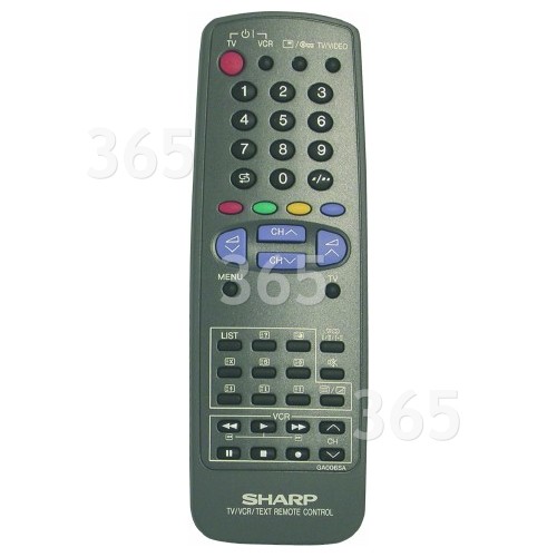 Sharp CGA006WJ Remote Control