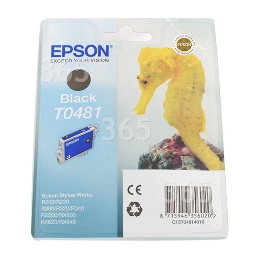 Epson 4800 Original T0481 Tintenpatrone Schwarz