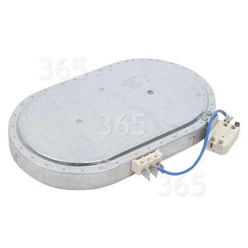 Whirlpool Ceramic Hotplate Element Dual