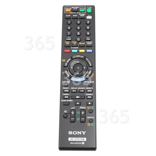 Mando A Distancia Home Cinema RM-ADP035 BDVE300 Sony