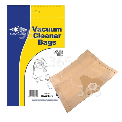 Sealey RU Staubsaugerbeutel (5er-Packung) - BAG9375