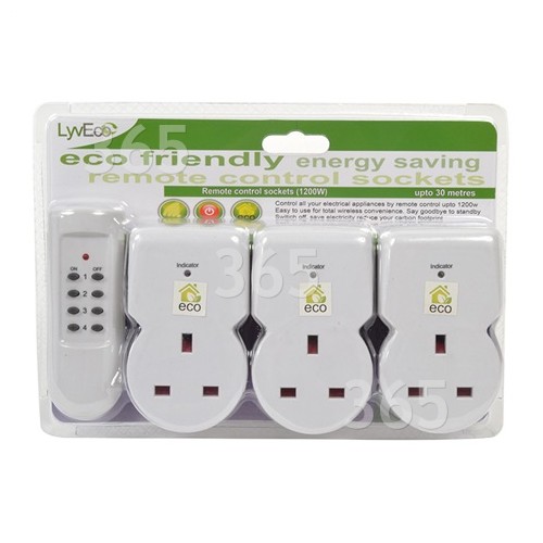 Lyvia Remote Control 13Amp. Type Sockets