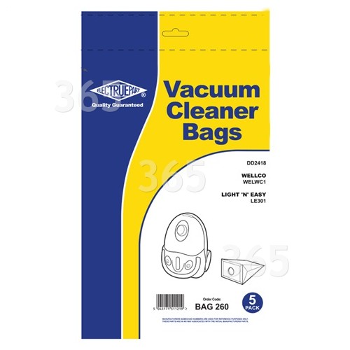 Sac Aspirateur WCV101 Wellco