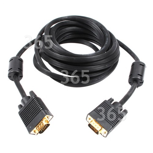 Câble De Remplacement 5m VGA 15 Broches Cable & Connectors