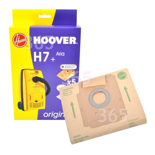 Hoover H7+ Papierbeutel (5er Pack)