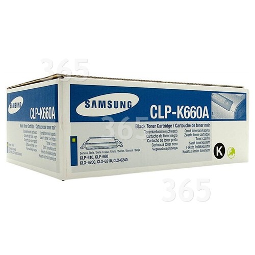 Samsung Original CLP-K660A Tonerkassette Schwarz