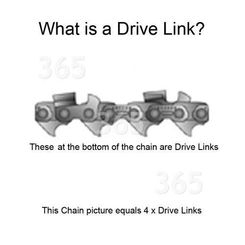 McCulloch CHO022 35cm (14") 52 Drive Link Chainsaw Chain